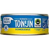 Fish Tales Skipjack tonijn in zonnebloemolie 160g