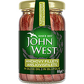 John West Filets d'anchois à l'huile d'olive 95g