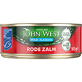 John West Salmão vermelho selvagem 105g