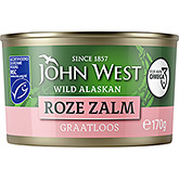 John West Wild pink salmon without skin and bone 170g