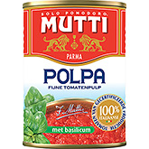 Mutti Pulpe de tomate au basilic 425ml