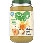 Olvarit Apricot apple banana 200g