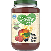Olvarit Apple strawberry banana 200g