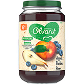 Olvarit Apple blueberry pear 200g