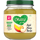 Olvarit Plátano, mango y manzana 125g