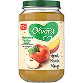 Olvarit Äppel persika mango 200g