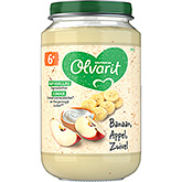 Olvarit Banana apple yogurt 200g