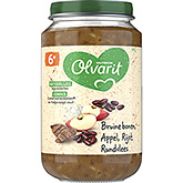 Olvarit Bean apple beef rice 200g