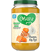 Olvarit Pumpkin chicken rice 200g