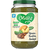 Olvarit Spinach beef potato 200g