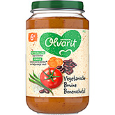 Olvarit Plato vegetariano de frijoles marrones 200g