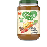 Olvarit Carrot beef potato 200g