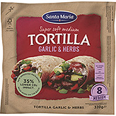 Santa Maria Tortilla wraps ail & fines herbes medium 320g