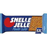 Snelle Jelle Gingerbread less sugar 5-pack 250g
