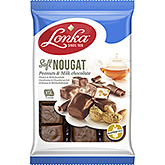 Lonka Turrón blando de cacahuetes y chocolate con leche 220g