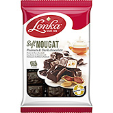 Lonka Mjuka nougat jordnötter & mörk choklad 220g