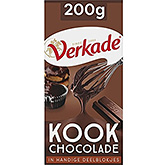 Verkade Kogechokolade 74% kakao 200g