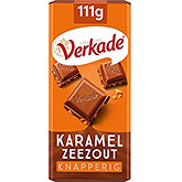 Verkade Tablet of crispy caramel/sea salt 111g