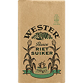 Wester Rå rørsukker 750g