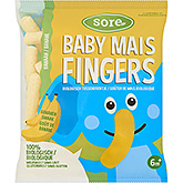 Sore Baby corn fingers banana 35g