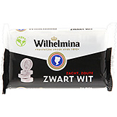 Wilhelmina Svart och vitt vegan 120g