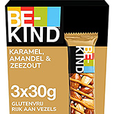 Be-Kind Notenreep karamel amandel zeezout 3-pack 90g