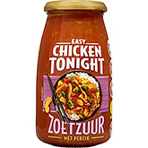 Chicken Tonight Zoetzuur perzik 525g