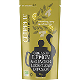 Clipper Organic lemon ginger loose leaf infusion 80g