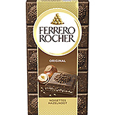 Ferrero Rocher Original Vollmilchschokoladentafel mit Haselnüssen 90g