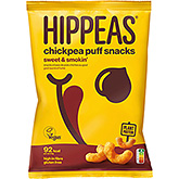 Hippeas Kikærtepust-snacks søde og rygende 78g