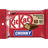 Kitkat Paquete de 4 barras Chunky 160g