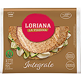 Loriana La Piadina Piadina de grains entiers 225g