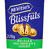 McVitie's Blissfuls milk chocolate & hazelnut 228g