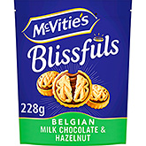 McVitie's Blissfuls chocolat au lait & noisette 228g