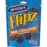 McVitie's Flipz mælkechokolade kringler 90g