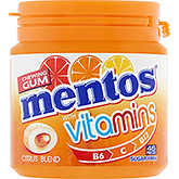Mentos Gum Vitamins Zitrusmischung Kaugummi zuckerfrei 90g