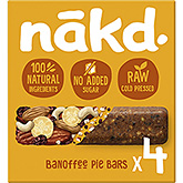 Nakd Fruit bar with nuts banoffee pie 140g