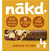 Nakd Barre de fruits avec tarte au banoffe aux noix 140g
