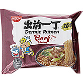 Nissin Instant Nudelsuppe Demae Ramen, Rind 100g