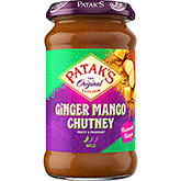 Patak's Ginger mango chutney 340g