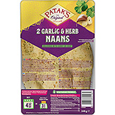 Patak's Naan aglio e coriandolo 240g