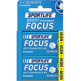 Sportlife Boost mints fokus intens mint 2-pac 70g