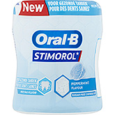 Stimorol Barattolo di gomma da masticare Oral-b menta piperita 77g