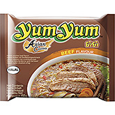 Yum Yum Fideos instantáneos con sabor a carne 60g