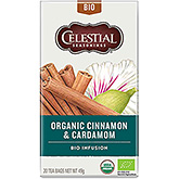 Celestial Seasonings Organic cinnamon & cardamon tea 49g