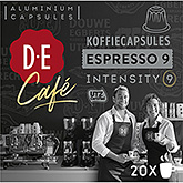 Douwe Egberts Cafe espresso kaffekapsler 104g
