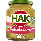 Hak Compote de rhubarbe 360g
