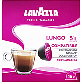 Lavazza Lungo dolce gusto coffee cups 128g