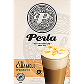 Perla Latte caramel oploskoffie 136g