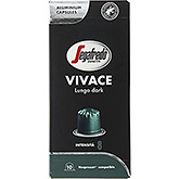 Segafredo Café capsules foncées de Vivace lungo 50g